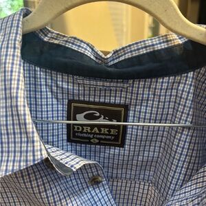 Men's Blue Check Shirt